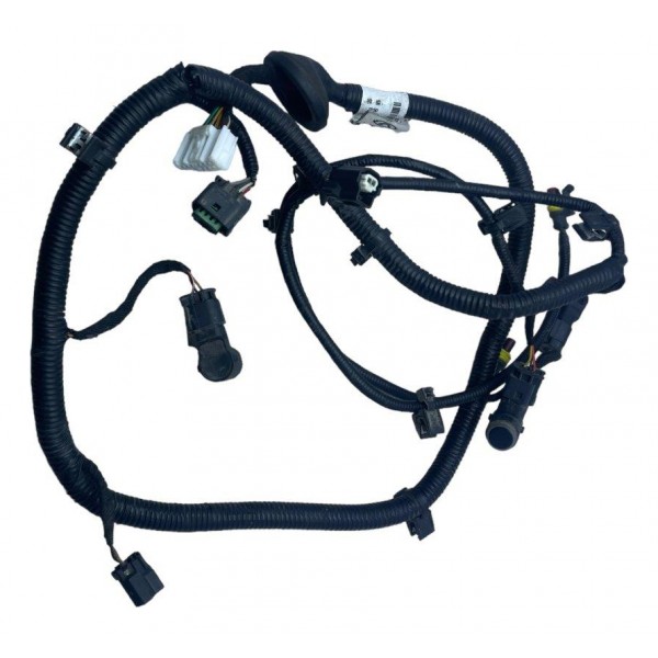 Chicote 3 Sensores Estacionamento Traseiro Tiggo 2 1.5 2019 Preto