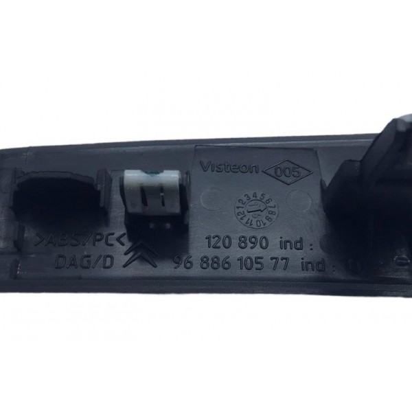 Acabamento Lateral Direito Multimidia C4 Lounge 1.6 Thp 17