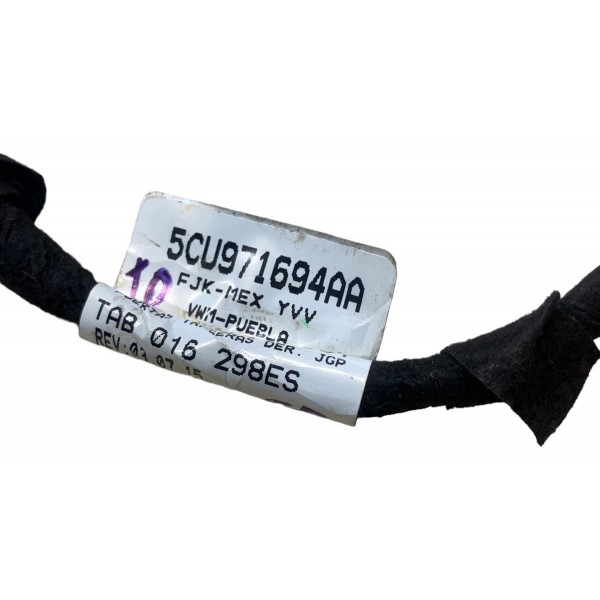 Chicote Porta Traseira Direita Vw Jetta 1.4 Tsi 2018