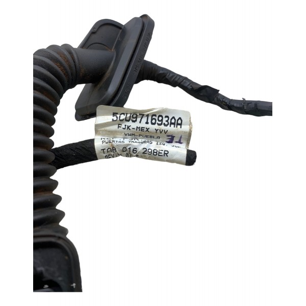 Chicote Porta Traseira Esquerda Vw Jetta 1.4 Tsi 2018