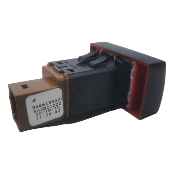 Botão Pisca Alerta C3 Aircross 1.6 2016 Preto