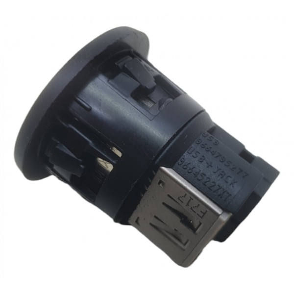 Entrada Usb Serieal Multimidia C3 Aircross 1.6 2016 Preto