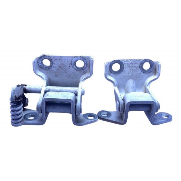 Par Dobradiça Porta Traseira Esquerda Chery New Qq 1.0 2018