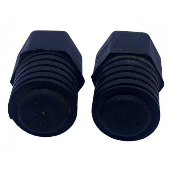 Par Batente Borracha Capo Chery Qq Act 1.0 12v 2018