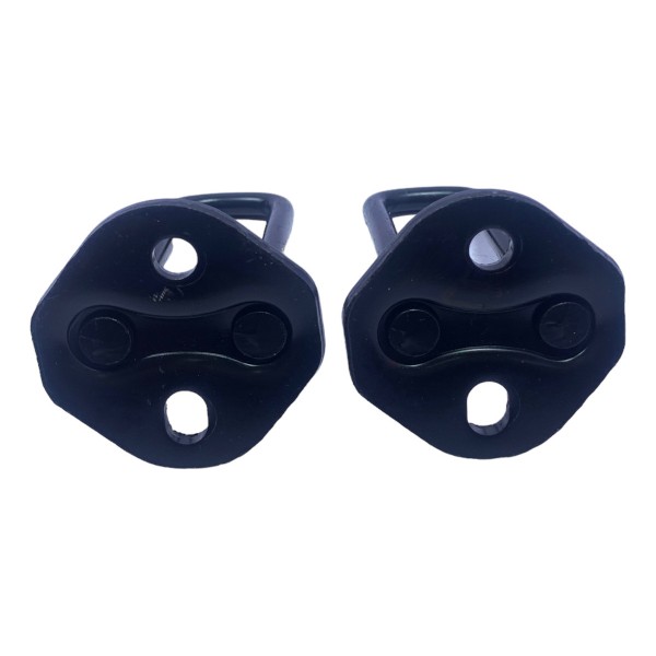 Par Batente Fixação Banco Traseiro Chery Qq Act 1.0 12v 2018