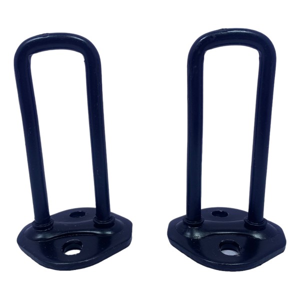 Par Batente Fixação Banco Traseiro Chery Qq Act 1.0 12v 2018