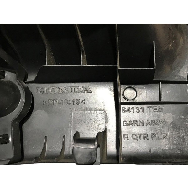 Moldura Coluna Traseira Direita Civic 1.5 G10 2017