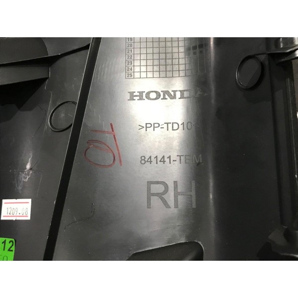 Acabamento Lateral Banco Traseiro Direito Civic G10 17