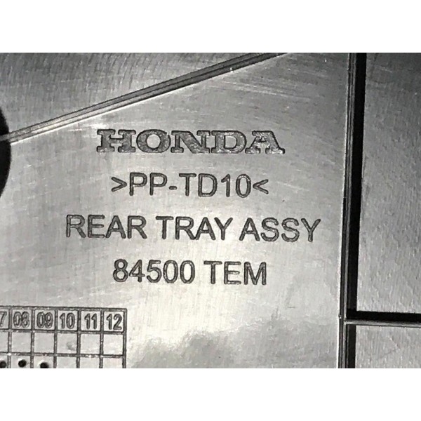 Acabamento Superior Bagagito Civic 1.5 G10 2017