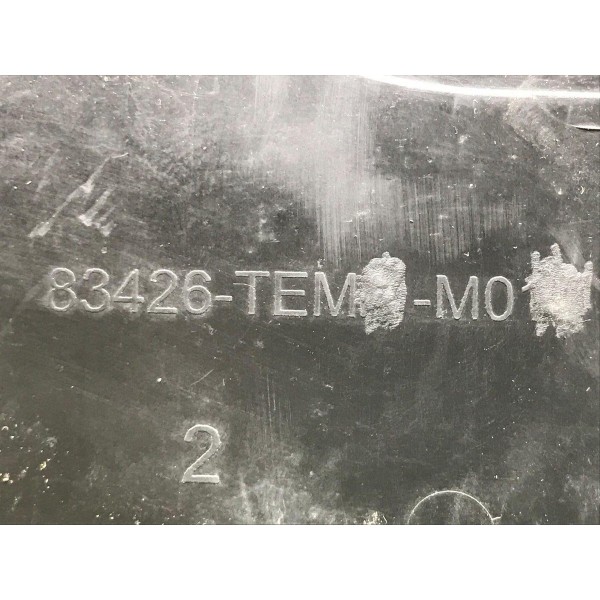 Borracha Porta Treco Console Central Civic 1.5 G10 2017