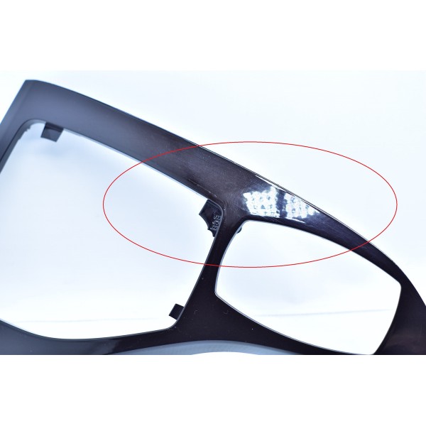 Moldura Alavanca Cambio Marrom Bmw X1 2.0 Turbo 2015 Ler