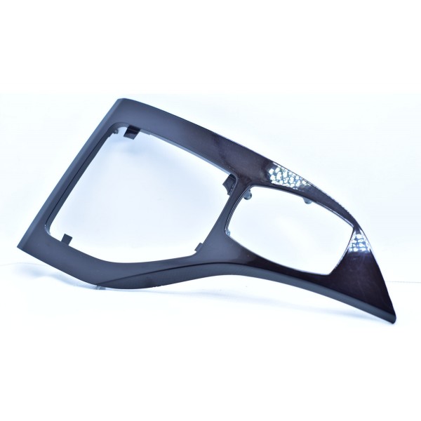 Moldura Alavanca Cambio Marrom Bmw X1 2.0 Turbo 2015 Ler