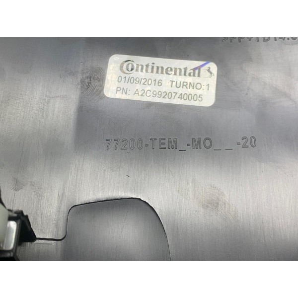 Acabamento Superior Velocimetro Civic Touring G10 17