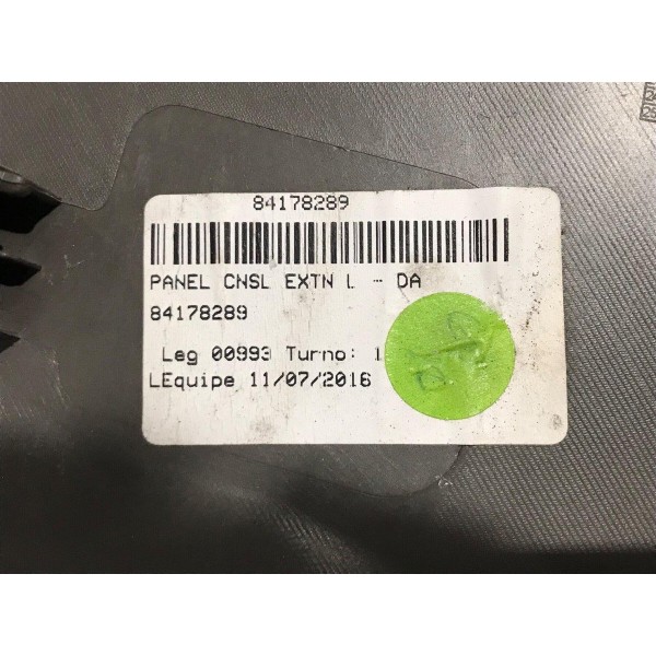 Acabamento Lateral Esquerdo Console Central Marrom Cruze 1.4