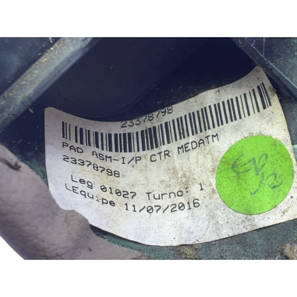 Moldura Couro Marrom Botão Start Stop Cruze Ltz 1.4 2017