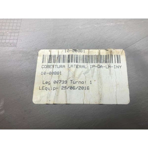 Acabamento Lateral Esquerdo Painel Gm Cruze 1.4 Ltz 2017