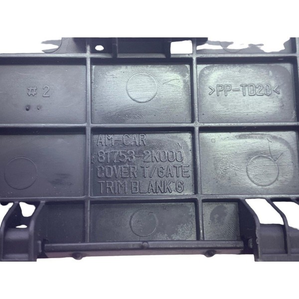 Tampa Forro Porta Malas Kia Soul 1.6 Ex 2012