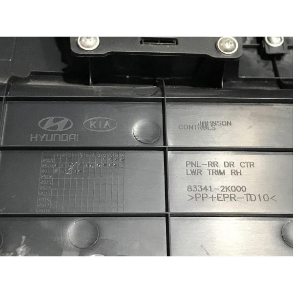 Forro Porta Traseira Direita Kia Soul 1.6 2012