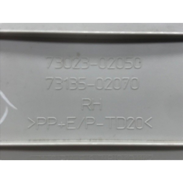 Acabamento Coluna Central Esquerdo Corolla 2.0