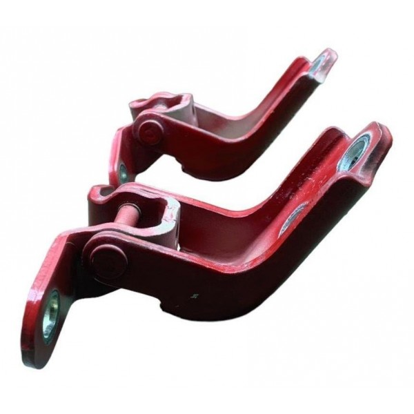 Par Dobradiça Porta Dianteira Passageiro Kia Soul 1.6 2012 Vermelho