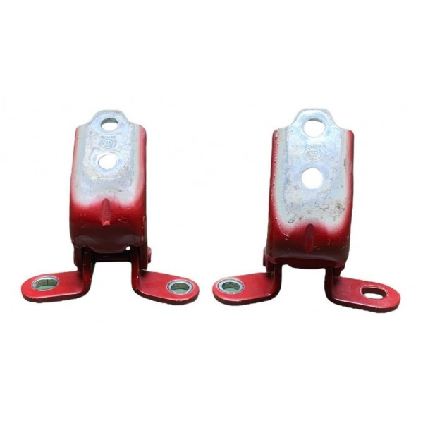 Par Dobradiça Porta Dianteira Passageiro Kia Soul 1.6 2012 Vermelho