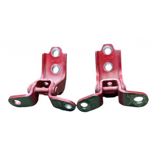 Par Dobradiça Porta Dianteira Passageiro Kia Soul 1.6 2012 Vermelho