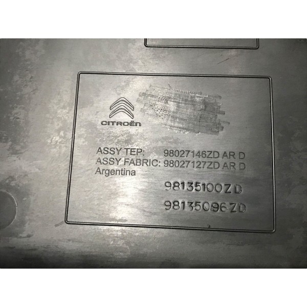 Forro Porta Traseira Direita C4 Lounge 1.6 Thp 2018