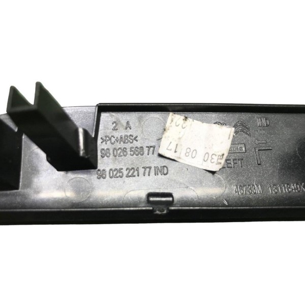 Moldura Frontal Tabelier Esquerdo C4 Lounge 1.6 Thp 2018