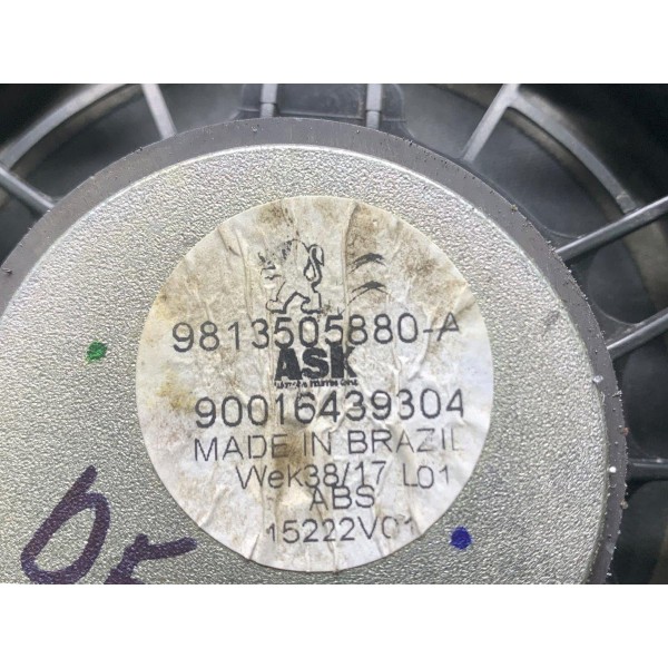 Alto Falante Porta Dianteira Direita C4 Lounge 1.6 Thp 2018