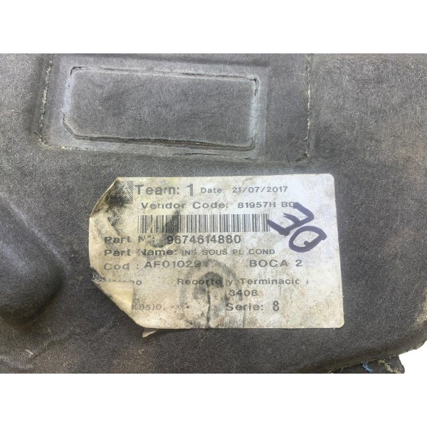 Acabamento Inferior Painel Esquerdo C4 Lounge 1.6 Thp 2018