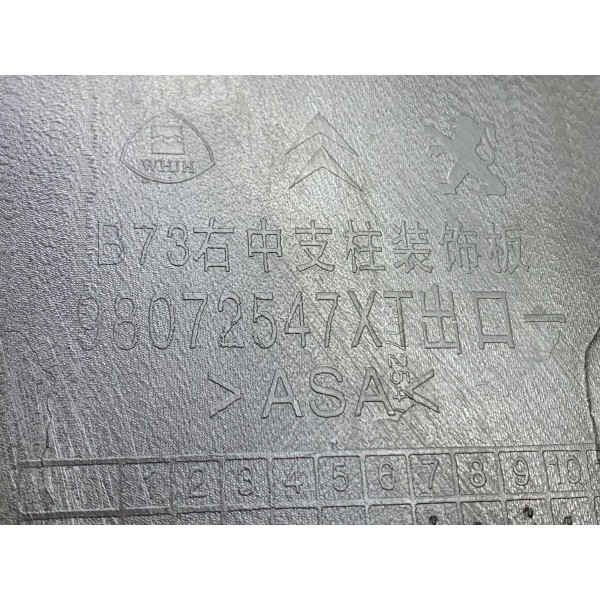 Acabamento Coluna Central Externa Esquerda C4 Lounge Thp 18