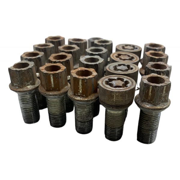 Jogo Parafuso Roda Com Segredo 20un Vw Jetta 1.4 Tsi 2018