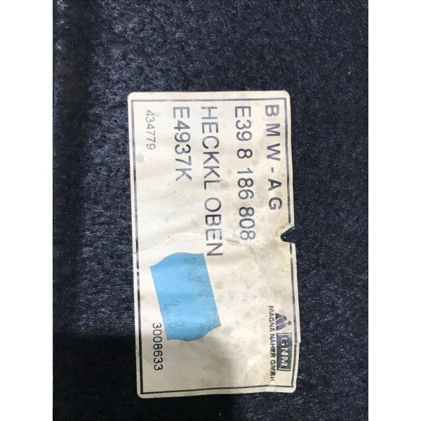 Acabamento Superior Tampa Porta Malas Bmw E39 540i 4.0 V8