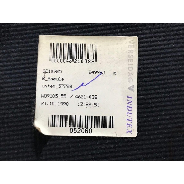 Acabamento Coluna Central Direito Bmw E39 540i 4.4 V8