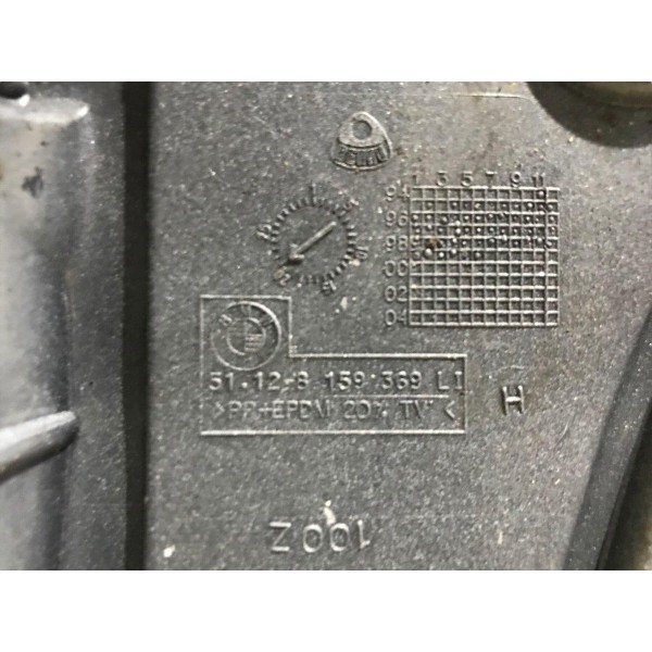 Para Choque Traseiro Bmw E39 540i 4.4  V8