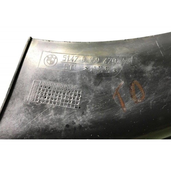 Soleira Lateral Direita Bmw 540i 4.4 2000 Ler Preto