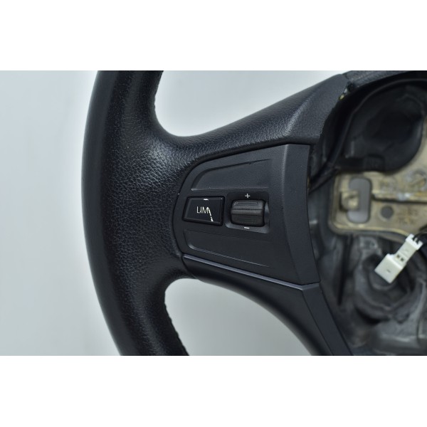 Volante Couro Com Comandos Bmw 320i 2.0 Turbo 2013 Preto
