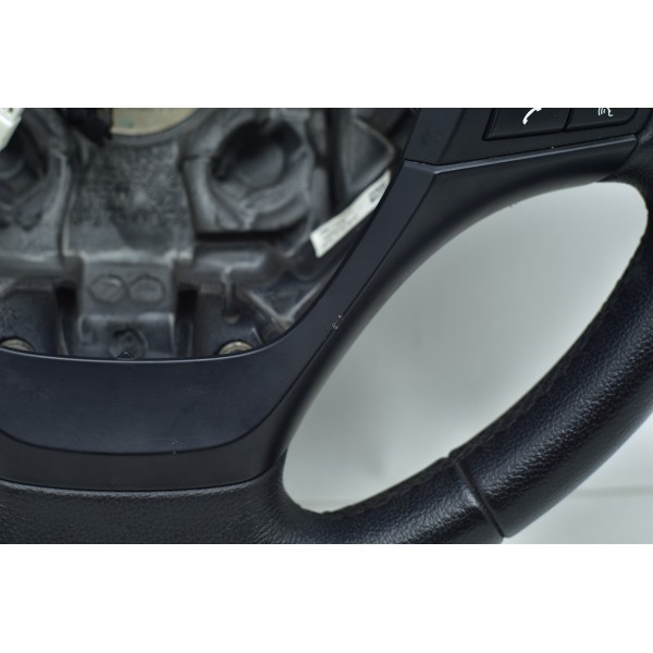 Volante Couro Com Comandos Bmw 320i 2.0 Turbo 2013 Preto