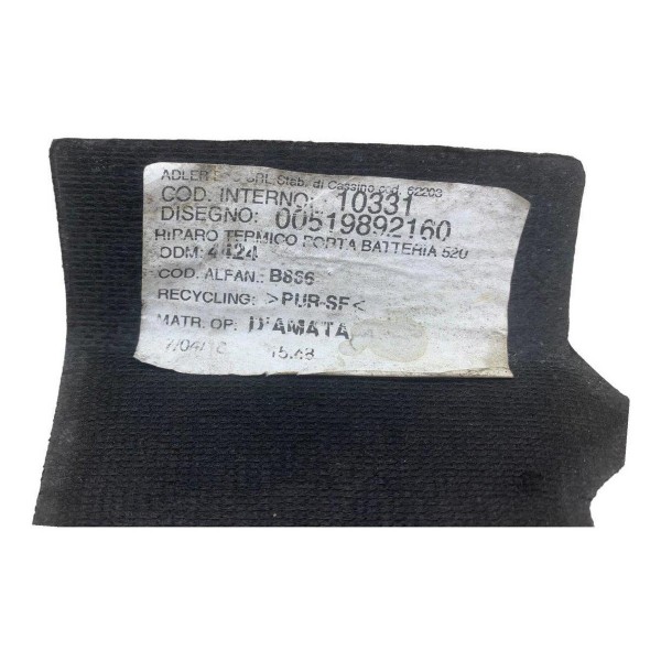 Espuma Proteção Bateria Jeep Renegade