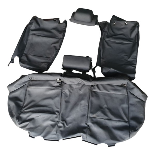 Jogo Capa Couro Banco Traseiro Original Bmw X1 2.0 2015 Preto