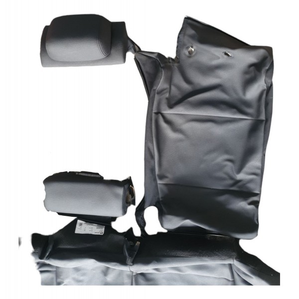 Jogo Capa Couro Banco Traseiro Original Bmw X1 2.0 2015 Preto