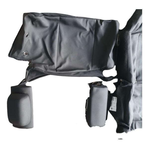 Jogo Capa Couro Banco Traseiro Original Bmw X1 2.0 2015 Preto