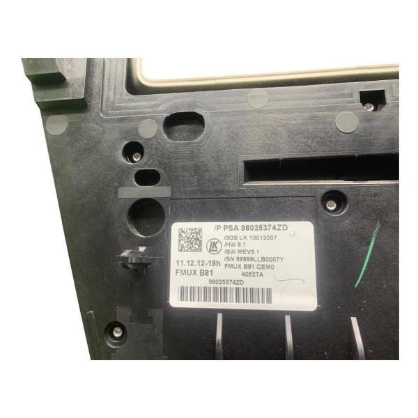 Botão Ar Condicionado Digital Citroen Ds5 1.6 Thp 2014