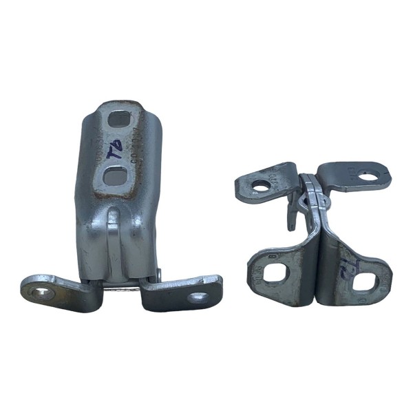 Par Dobradiça Fixação Porta Traseira Esquerda Cruze Lt Sedan