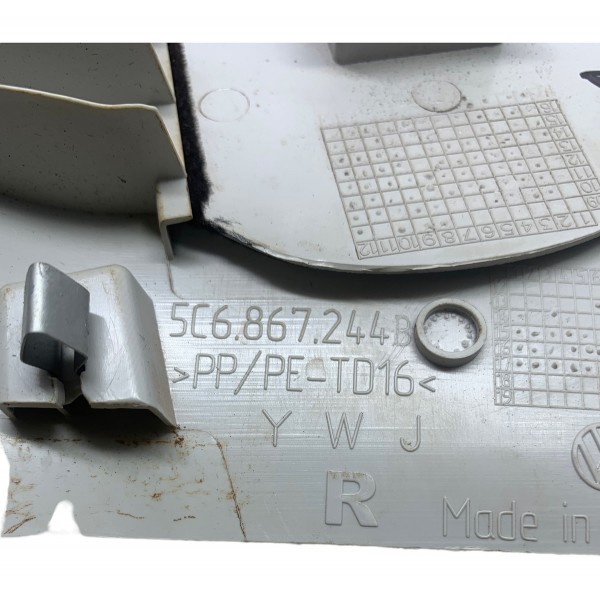 Acabamento Coluna Superior Central Direita Jetta 1.4 Tsi 18