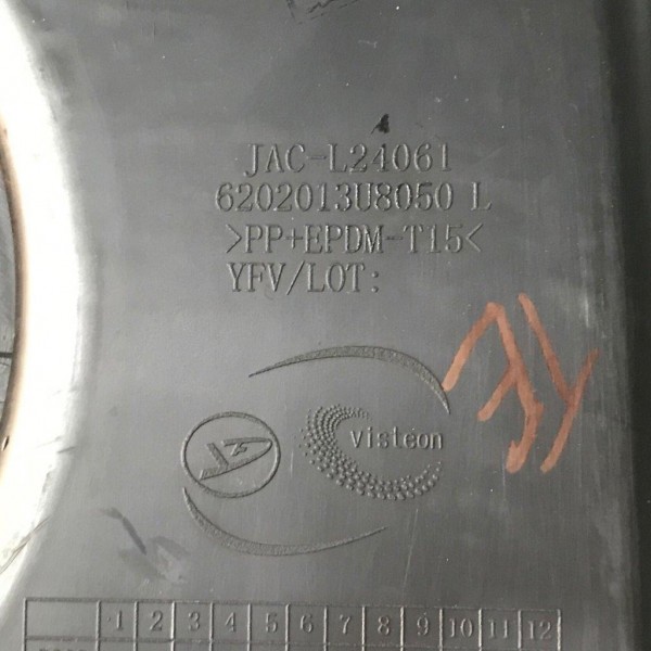 Forro Porta Traseira Esquerda Jac J2 1.4 2014