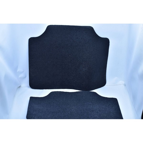 Par Tapete Traseiro Gm Onix Plus 1.0 3cc Turbo 2020 - Preto