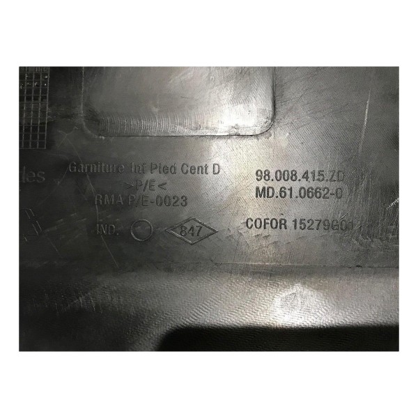 Acabamento Coluna Central Esquerdo Peugeot 208 1.6 2014