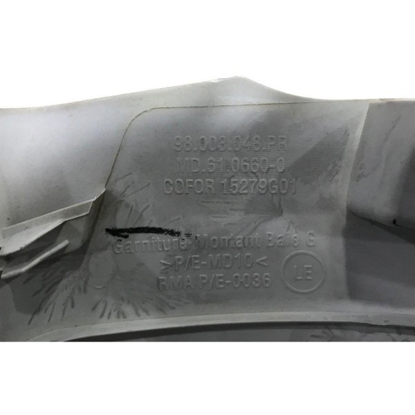 Acabamento Coluna Interna Parabrisa Esquerda Peugeot 208 1.6