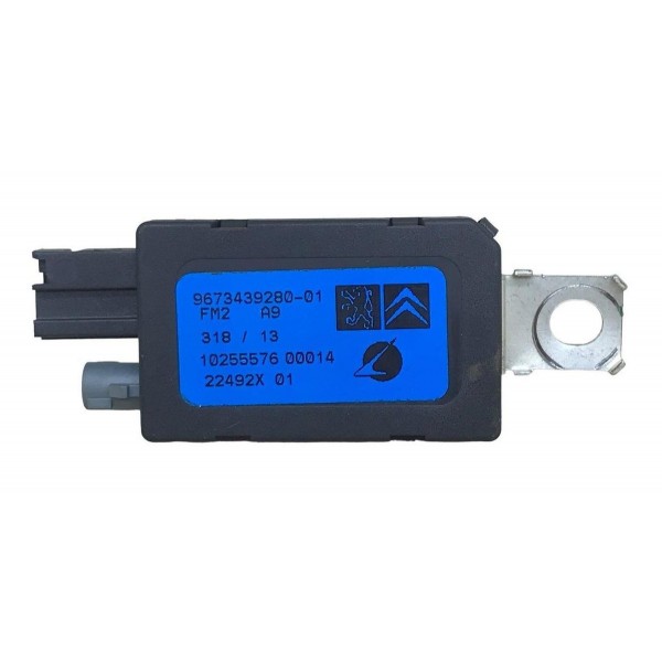 Modulo Amplificador Antena De Teto Peugeot 208 1.6 2014 Preto